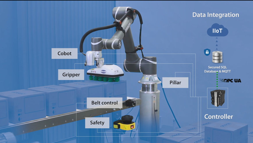 Neue Cobot-Palettierlösung von OMRON